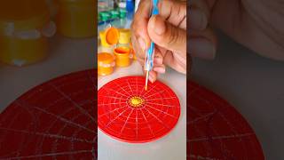 Love this Process❤️🧡 mandala art #satisfyingart #corporategifts