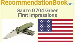 Ganzo G704 Green