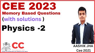 Physics part 2 CEE 2023 solutions