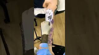 Imaging Tattoo || Heart Block Tattoos || ArtistUV #tattoo #shortvideo #trending