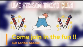 🔴Road to 1590 subs in Territorial IO with Tokyo Clan members