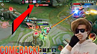 EPIC COMEBACK AIN'T EASY😤 FRANCO CARRY HIS TEAM TO VICTORY🔥 - MOBILE LEGENDS BANG BANG