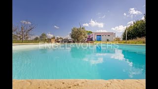 Country residence with pool and olive grove