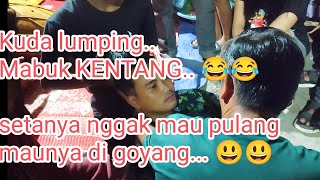 Kuda Lumping mabuk kentang