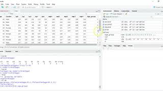 Data types and grouping a measurement in RStudio