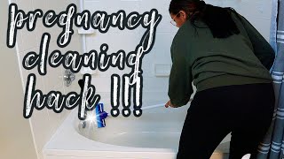 CLEANING MOTIVATION | SPEED CLEAN AND ORGANIZE | PREGNANCY CLEANING HACK & FOOD PREP