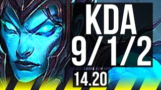 KALISTA & Neeko vs ASHE & Thresh (ADC) | 9/1/2, Godlike | KR Master | 14.20