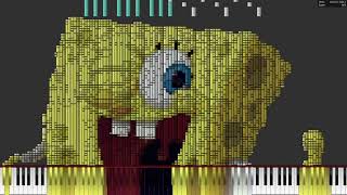 How would 3D Spongebob Squarepants sound on Midi? (Dark Midi)