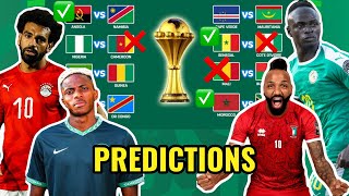 AFCON 2023 KNOCKOUT STAGES PREDICTIONS!!!