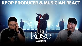 Musicians react & review ♡ The Rose - WONDER (MV)