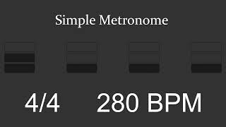 Metronome - 280 BPM