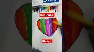 Heart drawing #shorts #viral #trending #youtubeshort...