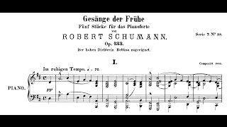 Schumann: Gesänge der Frühe, Op.133 (Uchida, Schiff)