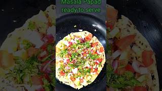 Super Tasty Masala Papad / मसाला पापड़ /  #shorts #viral #papad #starter