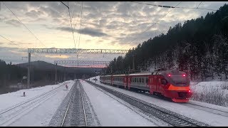 Поездка рабочим поездом "Сорокино - Красноярск"