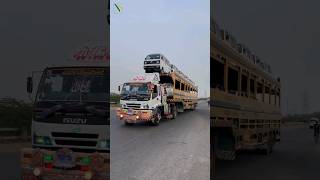 Cars on the move.😱 #trending #truckhorns #carcarriers #pakistanitrucker #yt #automobile #ytviral