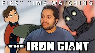 THE IRON GIANT (1999) REACTION | First Time Watching | He is Superman for me! with Jennifer Aniston