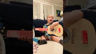 “Opo Song” continuation 🎸🎶 by William👶🏻 #littlerockstar #littlemusician #smartbaby #goodvibes