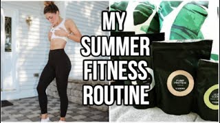 Summer Fitness Routine + What I Eat | Noel Labb