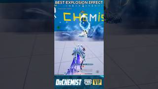 New Glacier M762 Explosion Effect #shorts #pubgmobile #pubgshorts