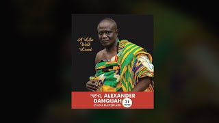 MR. ALEXANDER DANQUAH - LAYING IN STATE AND BURIAL SERVICE.