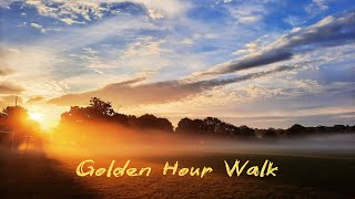 Golden Hour |🍂Autumn Nature Walk | Peaceful