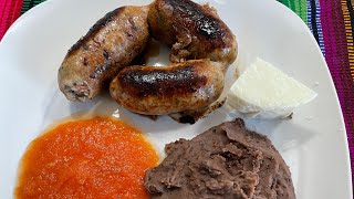 Cocinado Longaniza