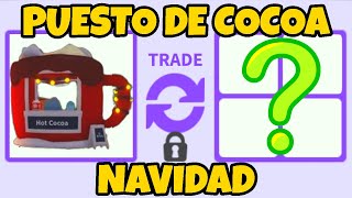 QUE OFRECEN por PUESTO de CHOCOLATE CALIENTE☕ NAVIDAD Adopt Me Roblox