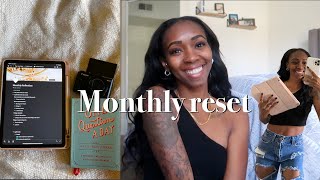 MONTHLY RESET: Setting my May Goals, April Recap + Monthly Favorites!