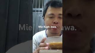 Andy Balala Makan Mie Kuah Jawa. #shortsvideo #food