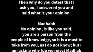 Imam Al Albani Debates A Madhab Supporter | Wonderful Discussion