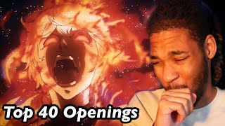 Top 40 Anime Openings of Spring 2023 | Reaction!!