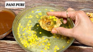 Pani Puri Recipe ll Street Style Pani Puri Recipe