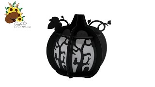 Pumpkin Lantern SVG Assembly Tutorial