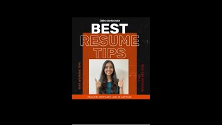 BEST RESUME BUILDING TIPS TO LAND DREAM JOB