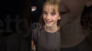 Emma Watson being the cutest little human (2001) #emmawatson