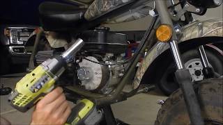 How to Install Offset Flywheel Timing Key on Baja Warrior Mini Bike