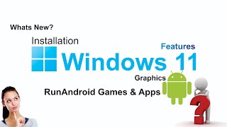 Can Windows 11 Run Android Apps & Games Without Emulator| Windows 11 Settings Raza Tech