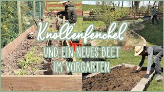 🌱 Fenchel auspflanzen und ein neues Beet ohne umgraben + ein kleiner Trick bei Frost 👍👨‍🌾👩‍🌾