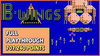 B-Wings (Famicom - Nes) - Full Playthrough