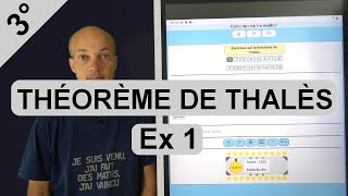 Exercice 1 : À quoi sert le théorème de Thalès?