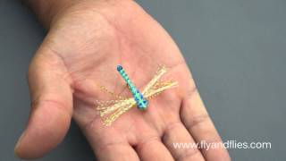 Rainy's® Whitlock's Blue/Chartreuse Gorilla Damsel/Dragon - www.flyandflies.com