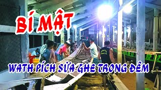 Bí mật Ghe ngo Wath Pích sửa ghe trong đêm festival đua ghe ngo 2024