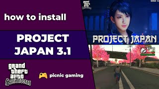 How to install Project Japan 3.1 Mod in Gta Sa | Amazing Japan City in GTA Sa | Japan mod for Gta Sa