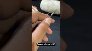 Beginner Punch needle #shortsfeed #crochet #shortsviral #shortsyoutube #punchneedle #punchneedleart