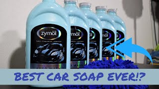 MY FAVORITE CAR SOAP!  Zymol Natural Concentrate Auto Wash (Smells amazing!)