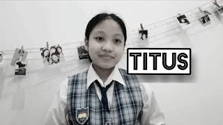 Bible Figure "TITUS" by JOVITA (8A)