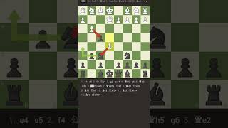 Backrank Checkmate on Ludwig #chess bot