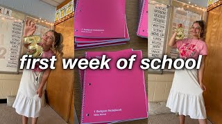 TEACHER VLOG | first week of 3rd grade, book tasting, classroom management