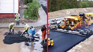 Modern Road Construction: Russia and Germany